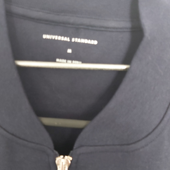 NAVY Brooke Bomber Sweatshirt - Picture 10 of 13